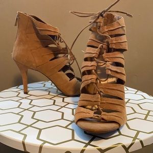 Jessica Simpson lace up pump sandal